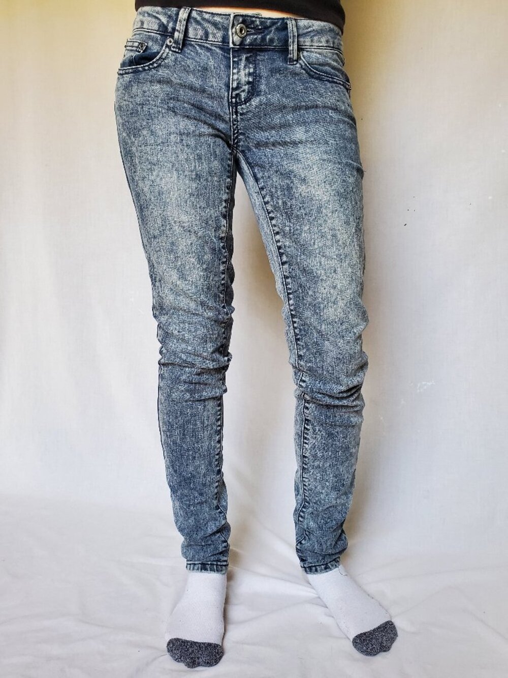 Blue Asphalt Jeggings